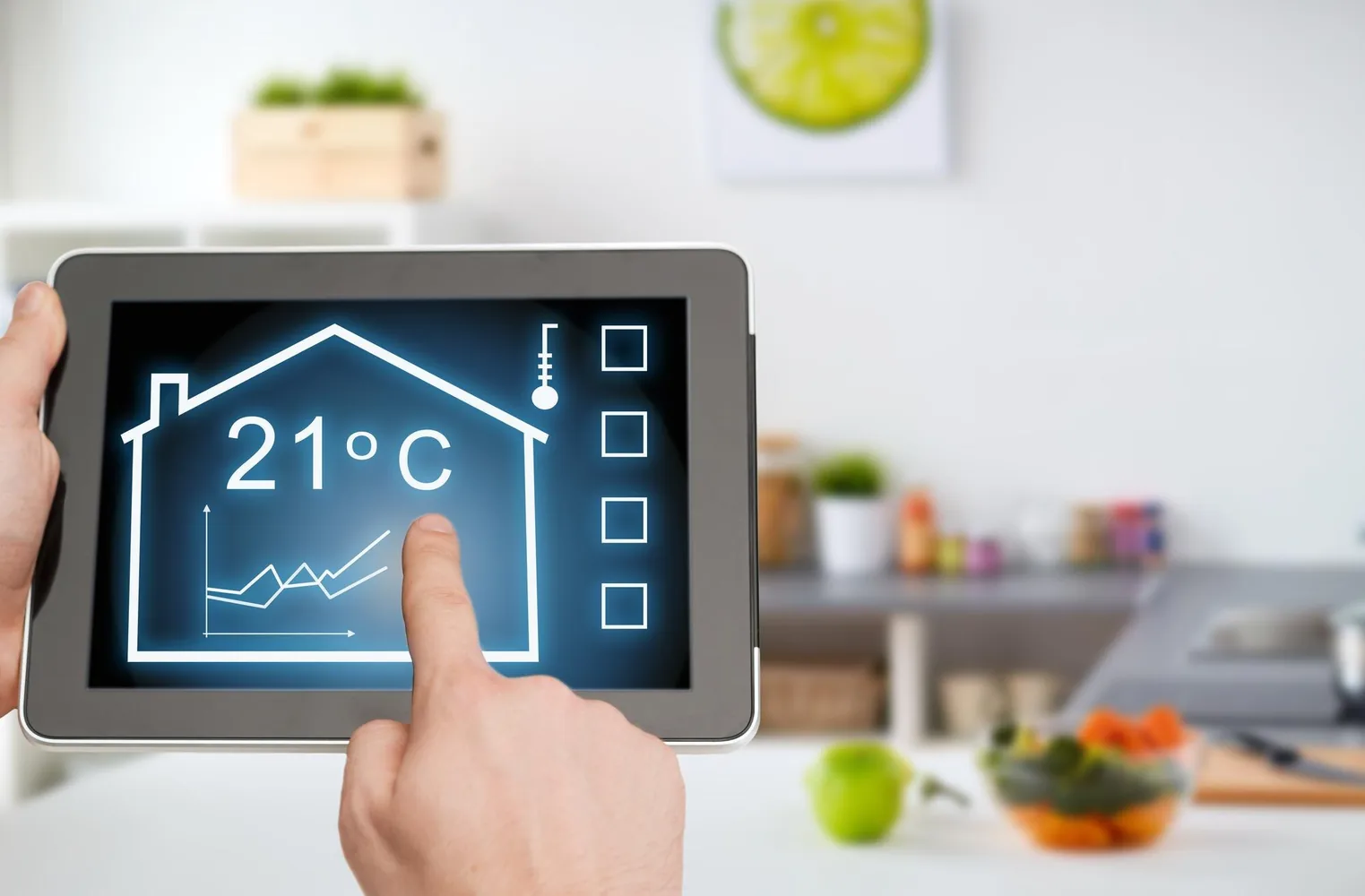 Réglage de thermostat de climatisation